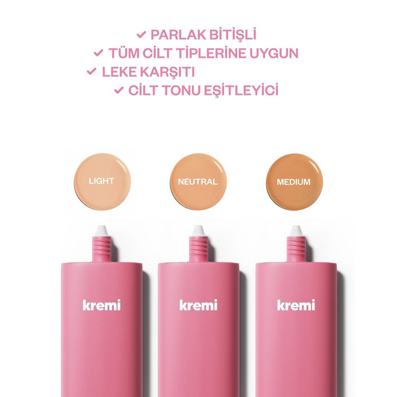 Kremi All In One BB Cream SPF 50 Medium Coverage 50 ml