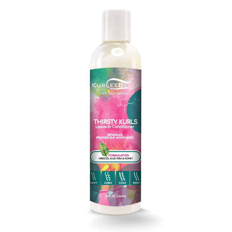 KurleeBelle Thirsty Kurls Leave-In Conditioner 8oz