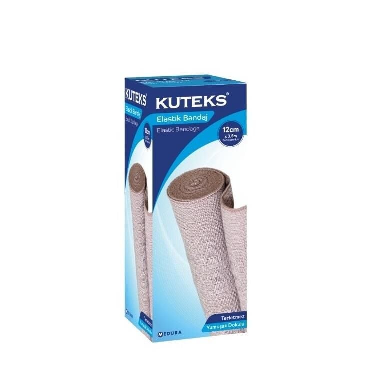 Kuteks Elastic Bandage Flexible Support Wrap 12cm x 3.5m
