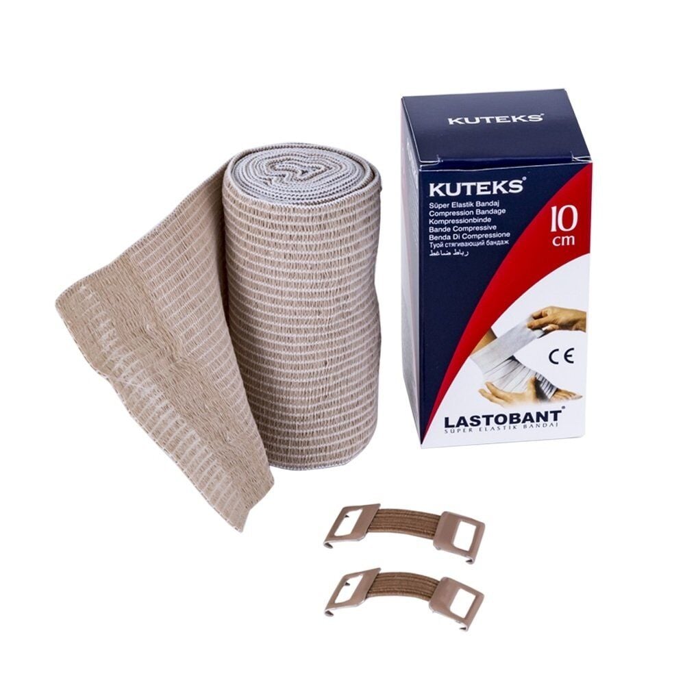 Kuteks Lastobant Elastic Bandage Skin Tone 10cm x 1.5m