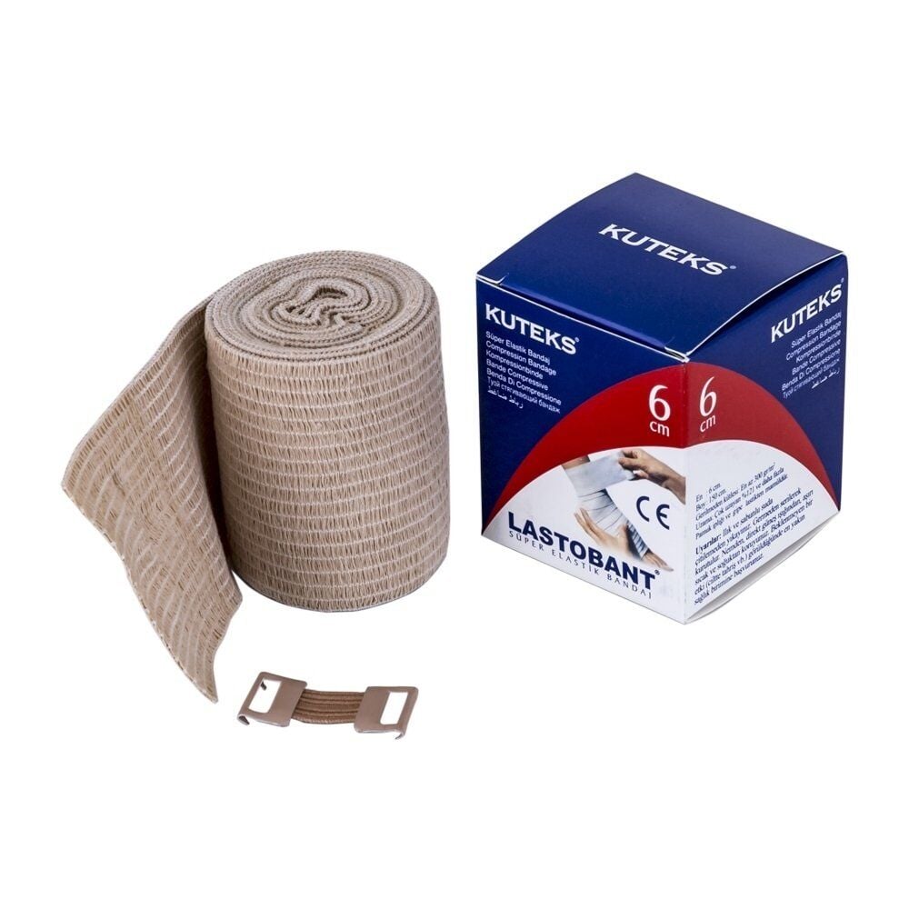 Kuteks Lastobant Elastic Bandage Skin Tone 6cm x 1.5m