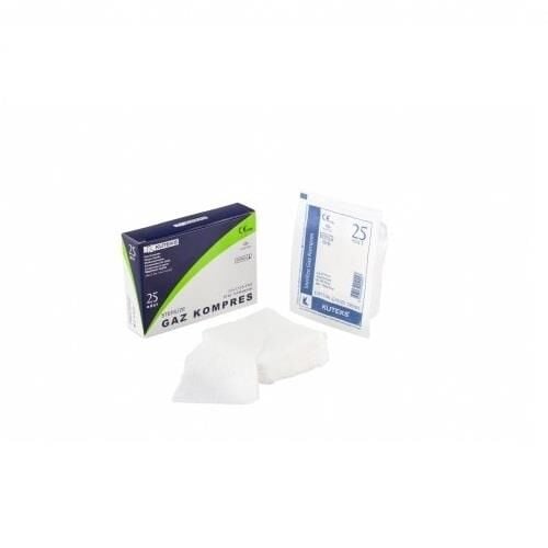 Kuteks Sterile Gauze Compresses for Wound Care 25 Count