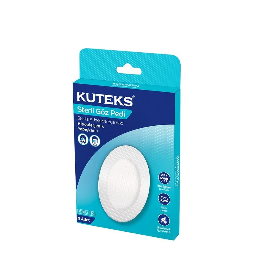 Kuteks Sterile Eye Pads Soft Protection 5 Count