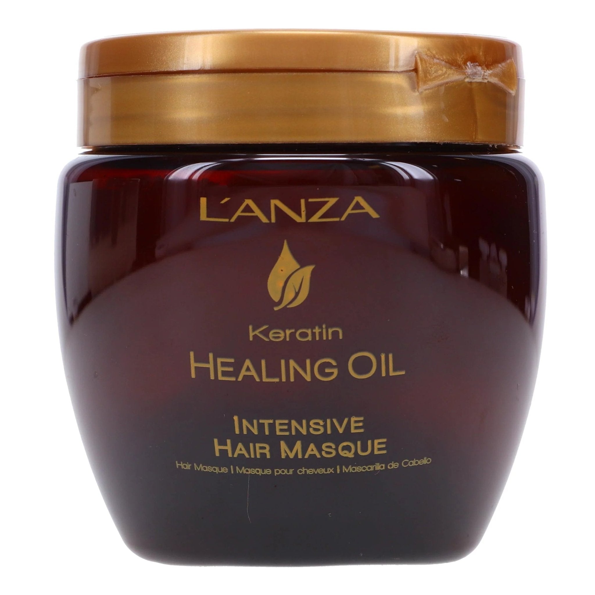 L'ANZA Keratin Healing Oil Intensive Hair Masque, 7.1 oz