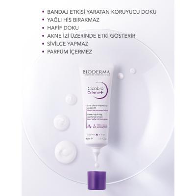 Bioderma - Soothing Skin Cream for Sensitive Skin, Hypoallergenic & Fragrance-Free Moisturizer for Face, Lips & Body - 1.35 fl oz
