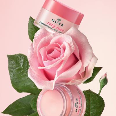 Nuxe Very Rose Lip Balm - Moisturizing, Natural Lip Care for Dry Lips
