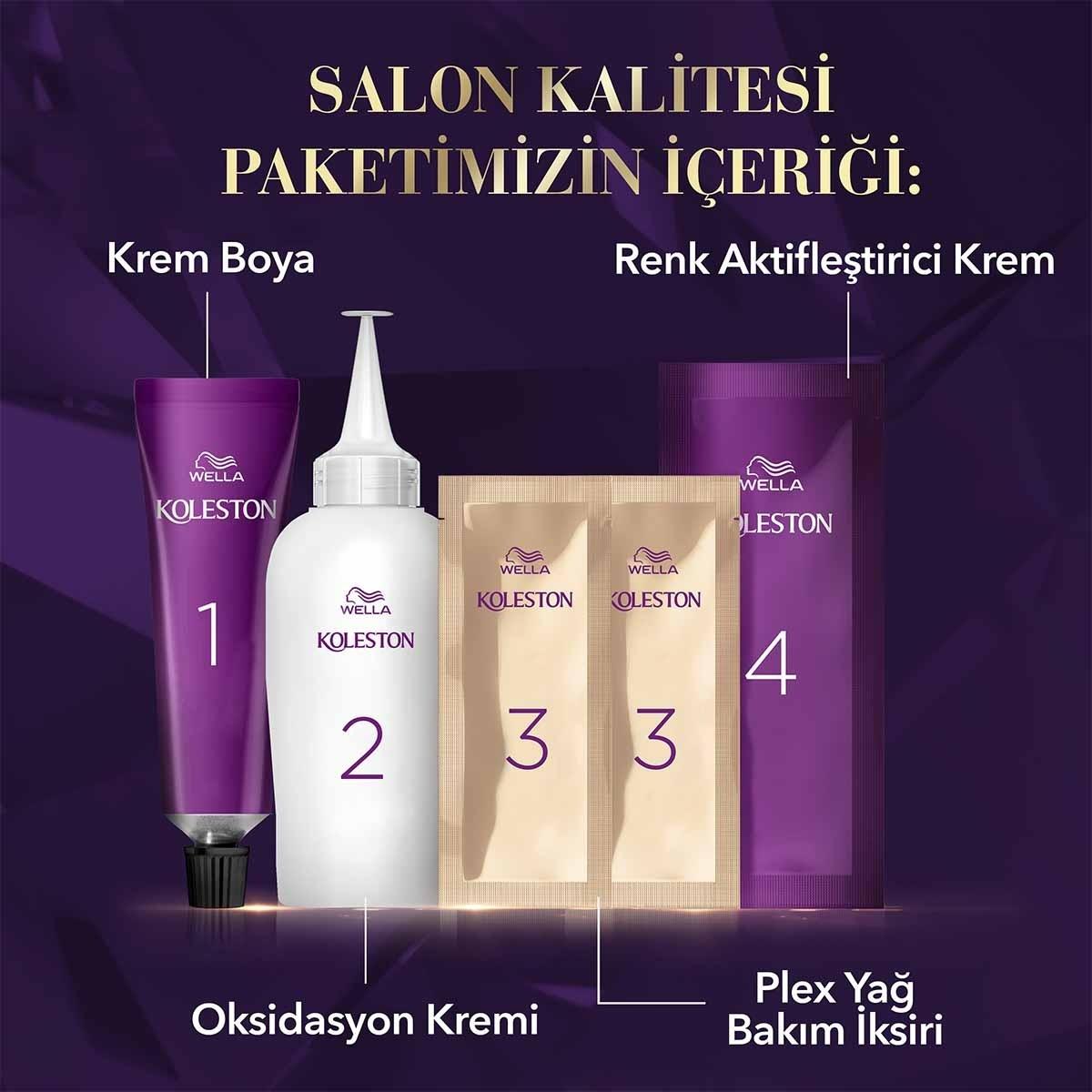 Wella Koleston Supreme: Blonde Hair Dye for 100% Gray Coverage, Intense Color, & Hair Repair - At-Home Hair Coloring Kit