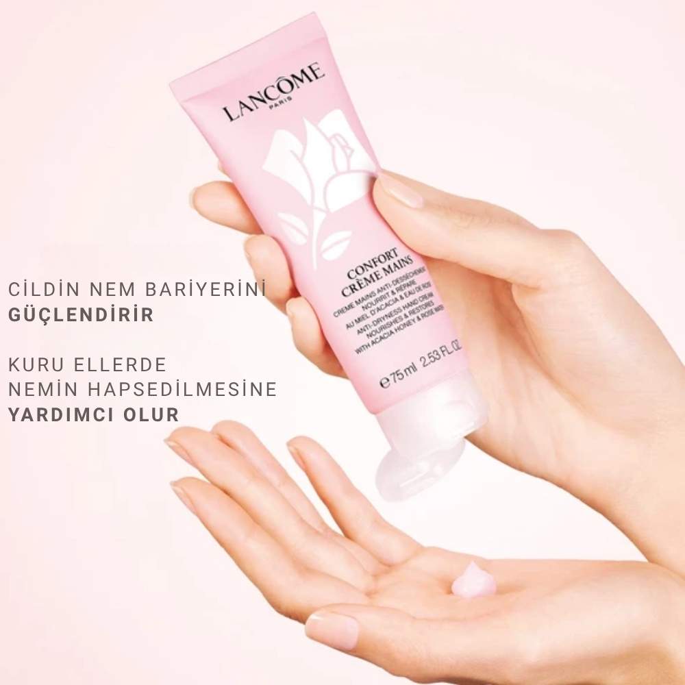 Lancome Confort Hand Cream Nourishing Comfort Care 75ml
