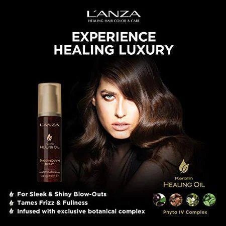 L'ANZA Keratin Healing Oil Smooth Down Spray, 3.4 oz