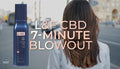 Leaf & Flower CBD 7 Minute Blowout Blow Dry Spray, 6 oz