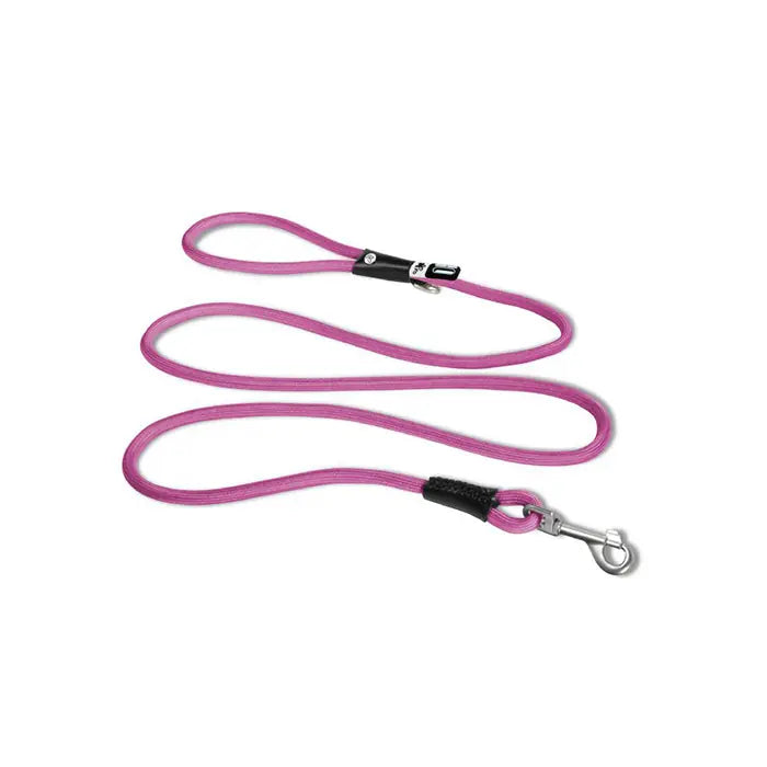 Curli Stretch Comfort Dog Leash Shock Absorbing Fuchsia Medium