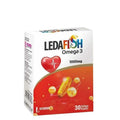Leda Pharma LedaFish Omega 3 1000mg Dietary Supplement 30 Softgels