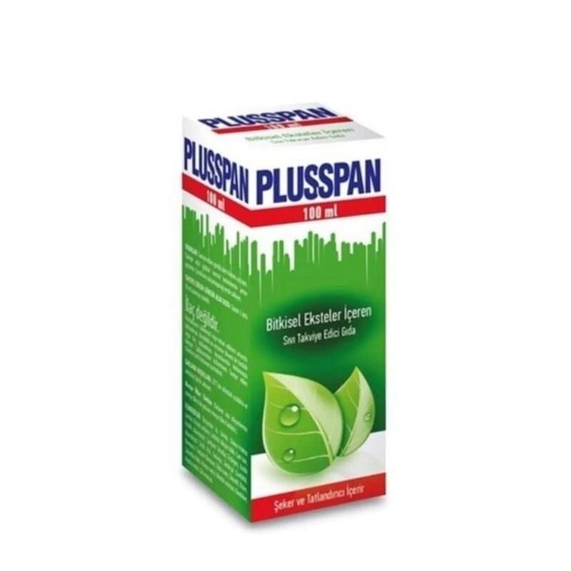 Leda Pharma Plusspan Syrup Herbal Extract Supplement 100ml