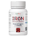 Leeroy Iron Bisglycinate with Vitamin C Support 90 Tablets