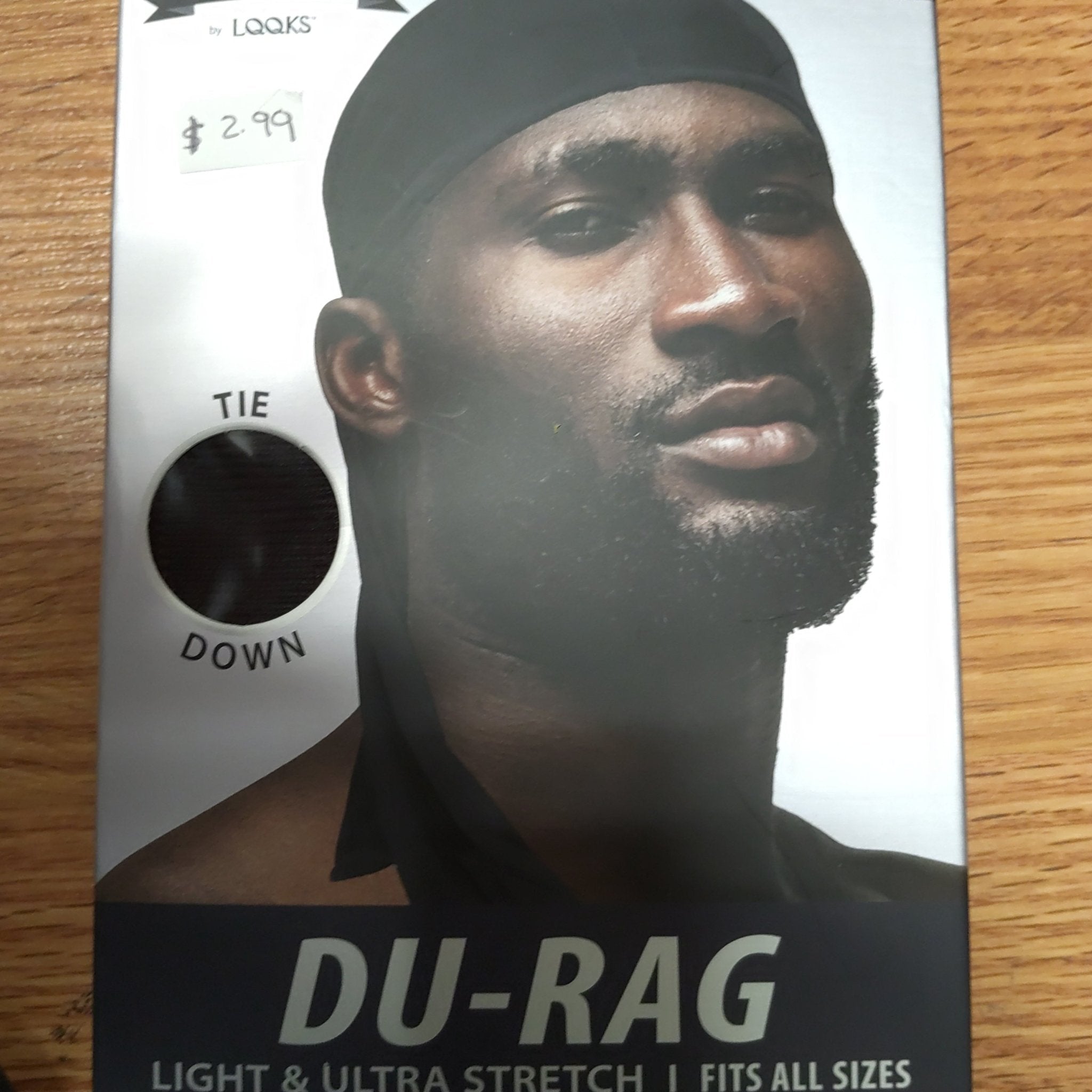Legend Du-Rag Black Head Wrap