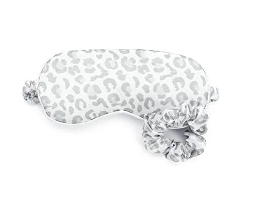 Lemon Lavender Five More Minutes Satin Sleep Eye Mask & Scrunchies Set