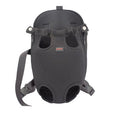 Lepus Space Dog Front Carrier Mesh Travel Bag Black X-Small