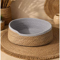 Lepus Wicker Scratching Bed for Small Dogs & Cats 40x12 cm
