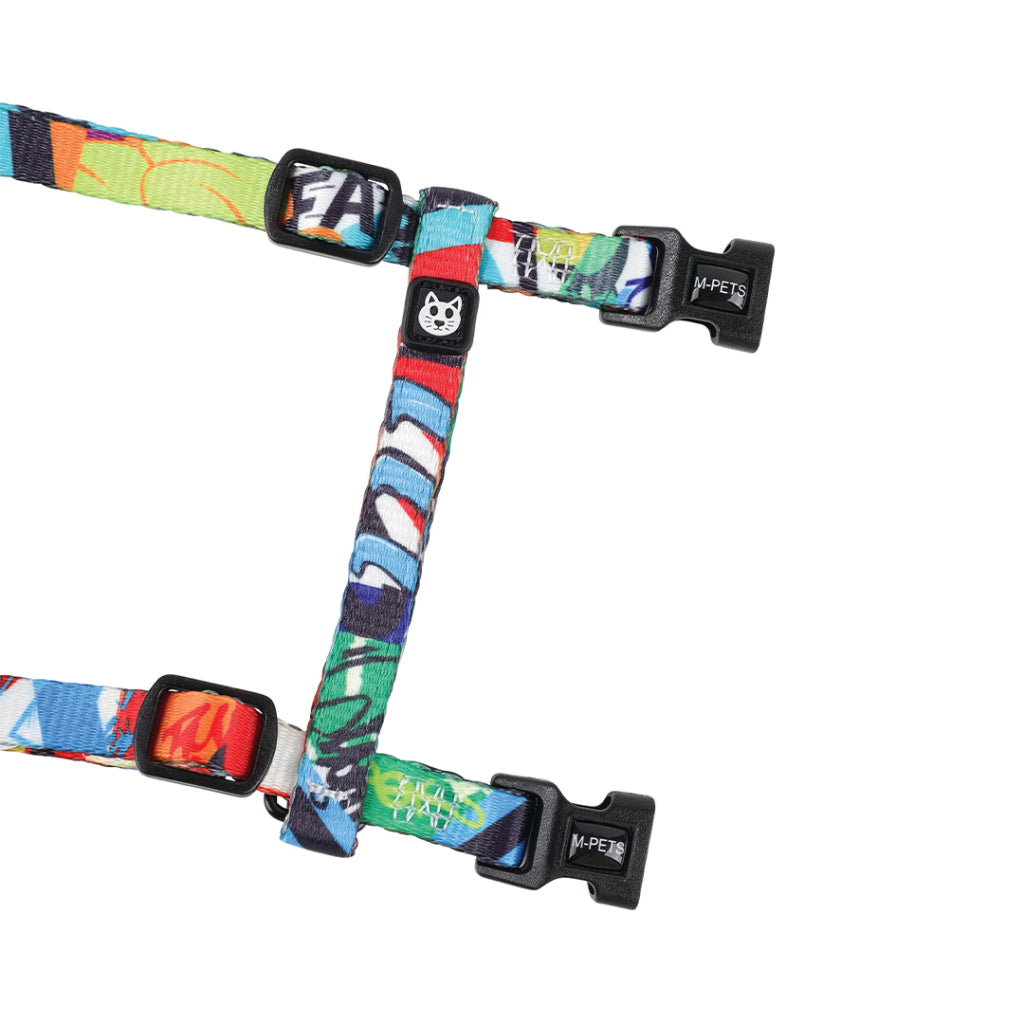 M-Pets Urban Style Cat Harness and Leash Set 120cm