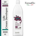 Farmavita Life Cream Developer 20 Volume for Hair Coloring 1000ml
