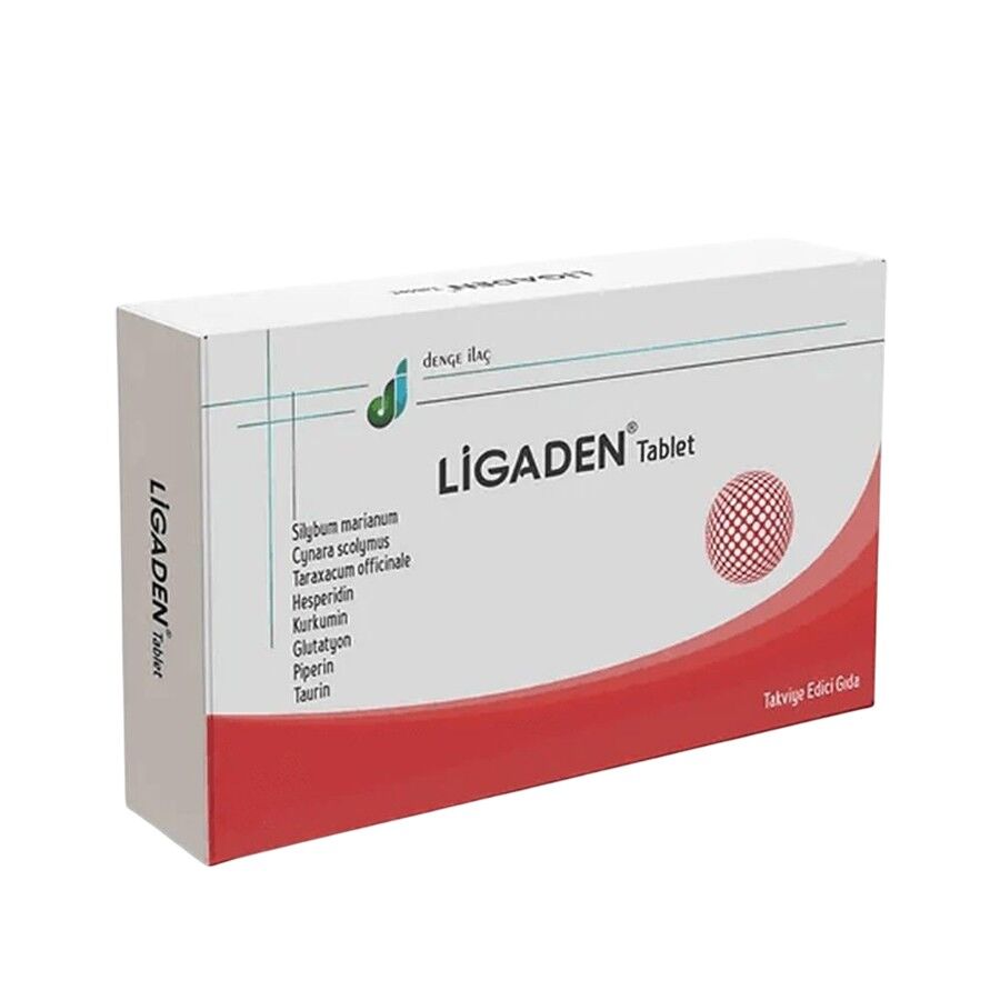 Denge Ilac Ligaden Herbal Support Supplement 90 Tablets