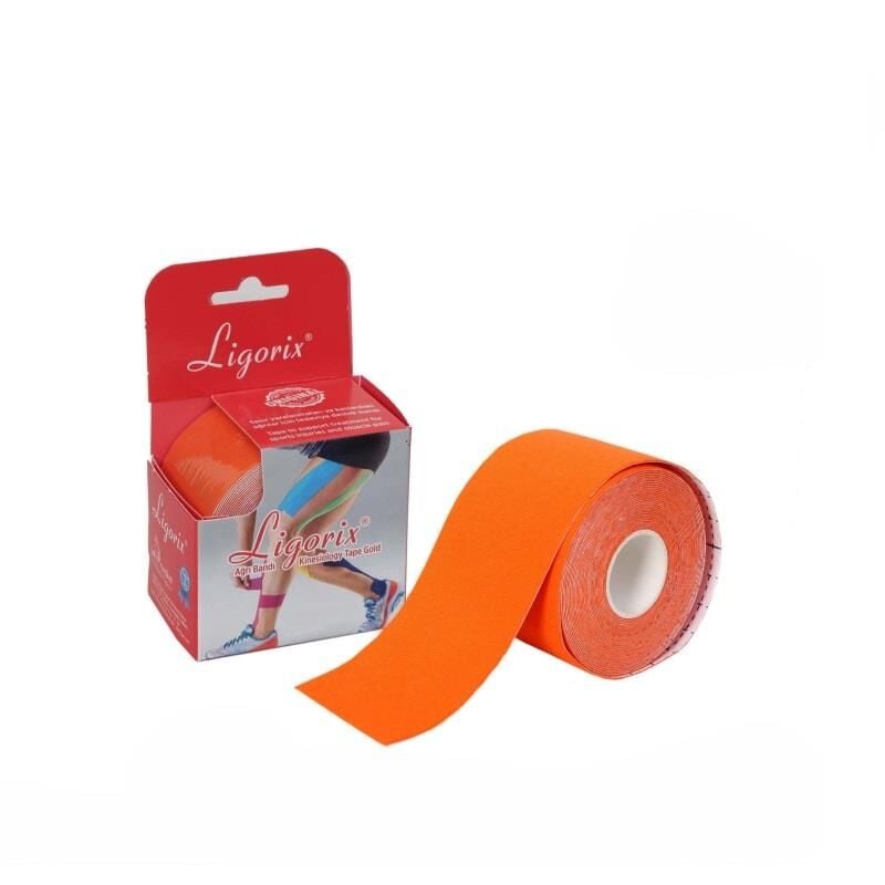Ligorix Kinesio Tape Elastic Muscle Support 5cm x 5m Orange