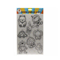 Lino Patterned Shrink Plastic Paper for DIY Crafts 21 x 30 cm