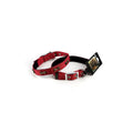 Lion Soft Texture Metal Bone Pattern Dog Collar 55 cm
