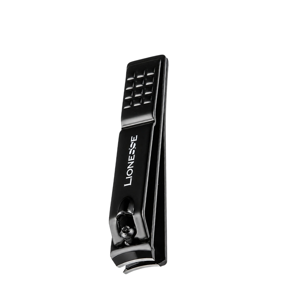 Lionesse Small Black Nail Clipper for Precise Trimming