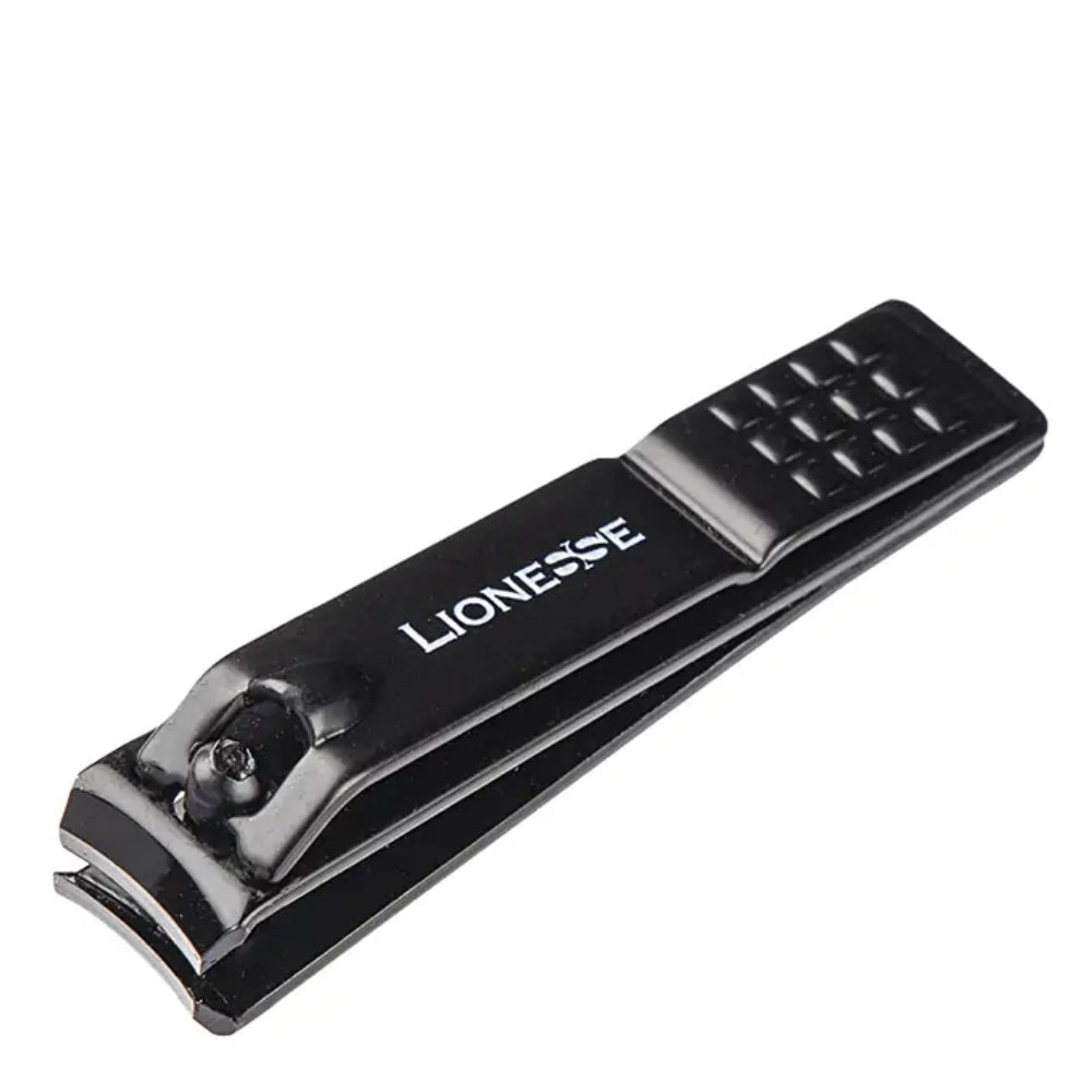 Lionesse Small Black Nail Clipper for Precise Trimming