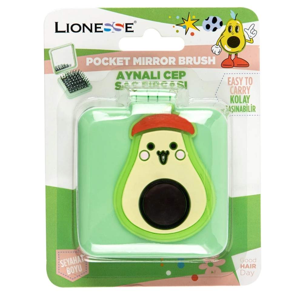Lionesse Avocado Hair Brush Detangling & Shine 1950