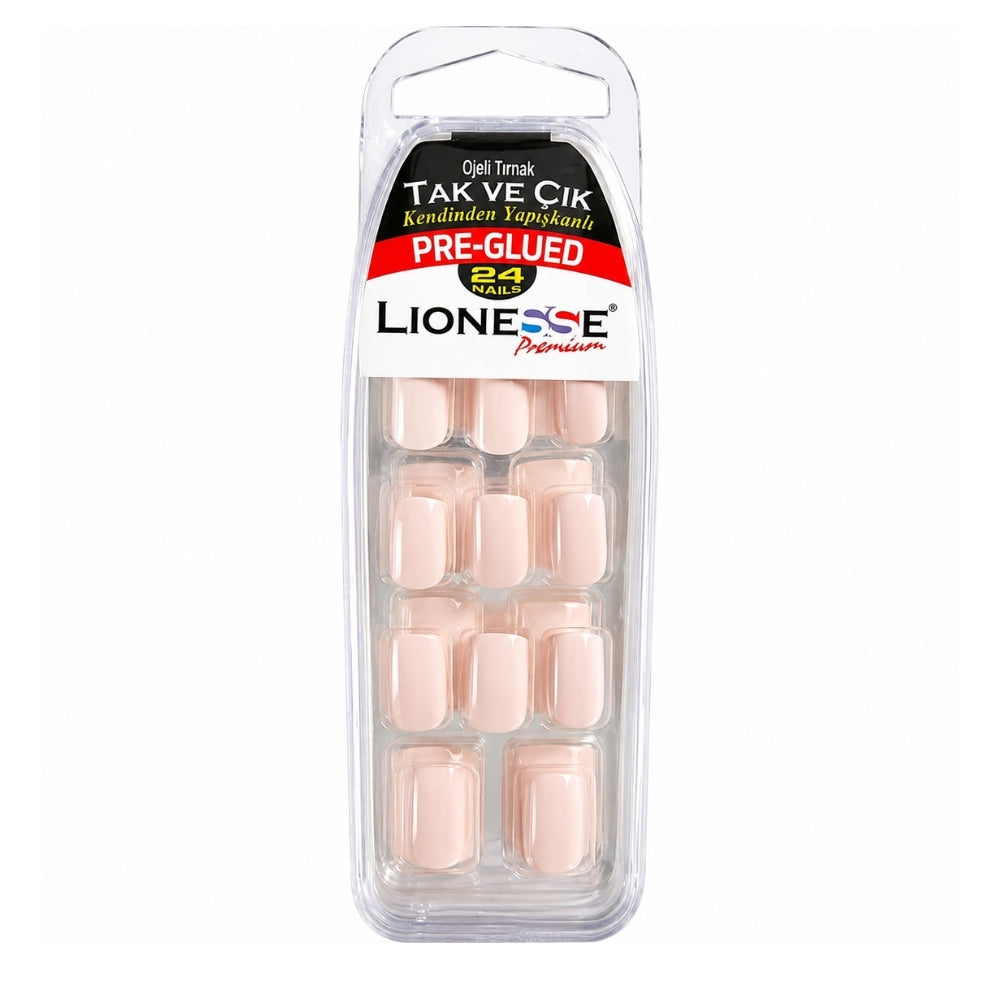 Lionesse False Nails 4405 for Instant Manicure Look