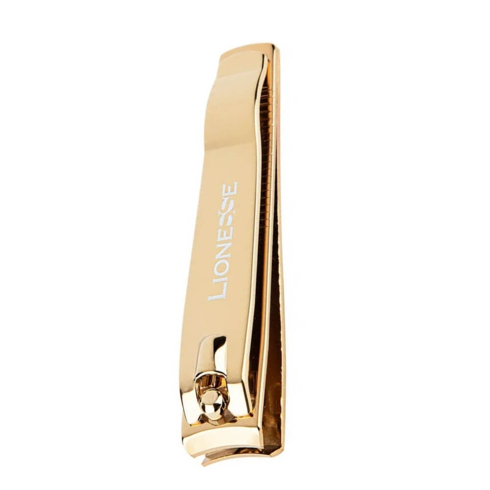 Lionesse Gold Nail Clipper for Clean & Precise Cuts