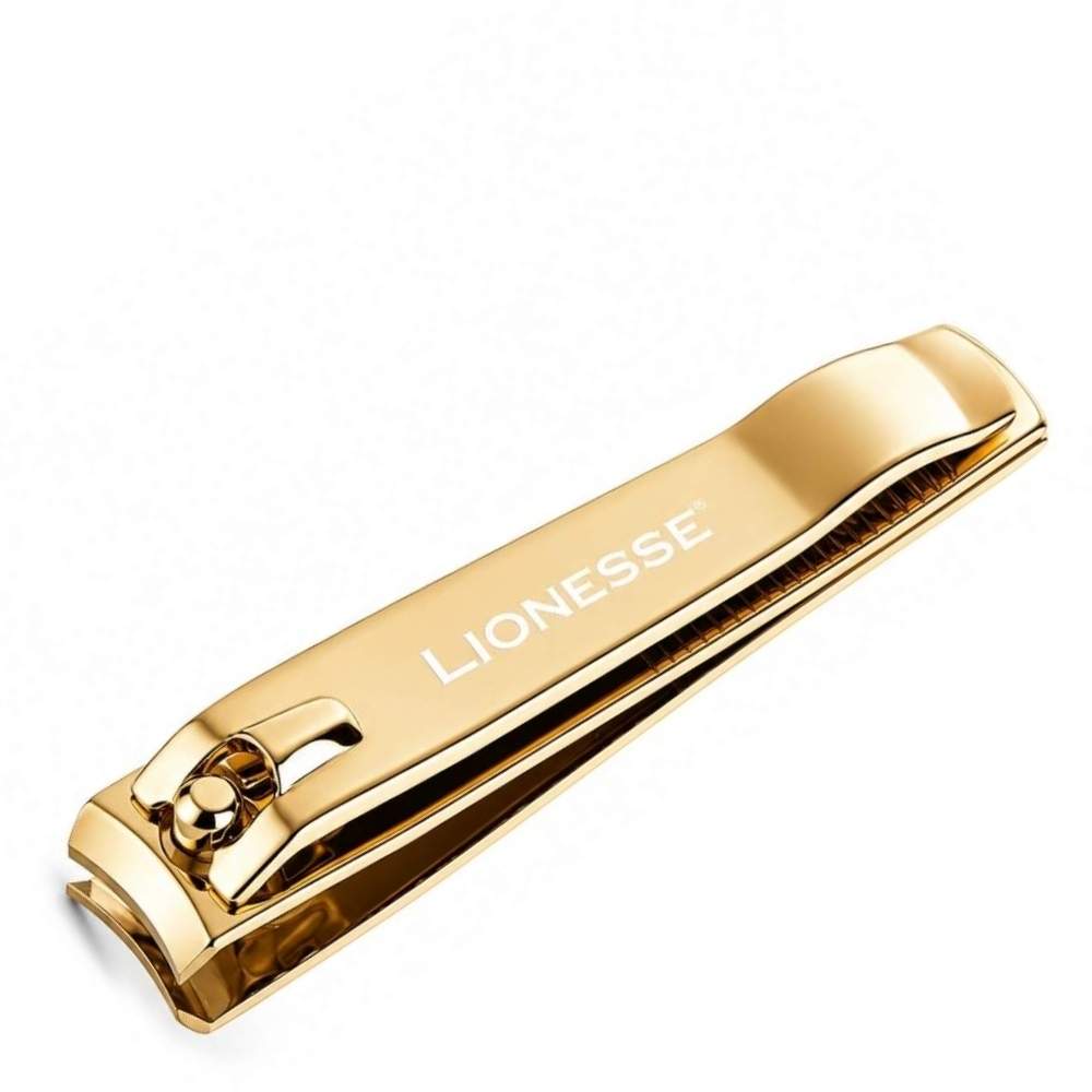 Lionesse Gold Nail Clipper for Clean & Precise Cuts