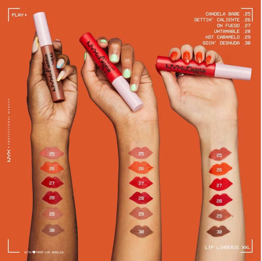 NYX Lip Lingerie XXL Long-Lasting Matte Liquid Lipstick - Hot Caramelo