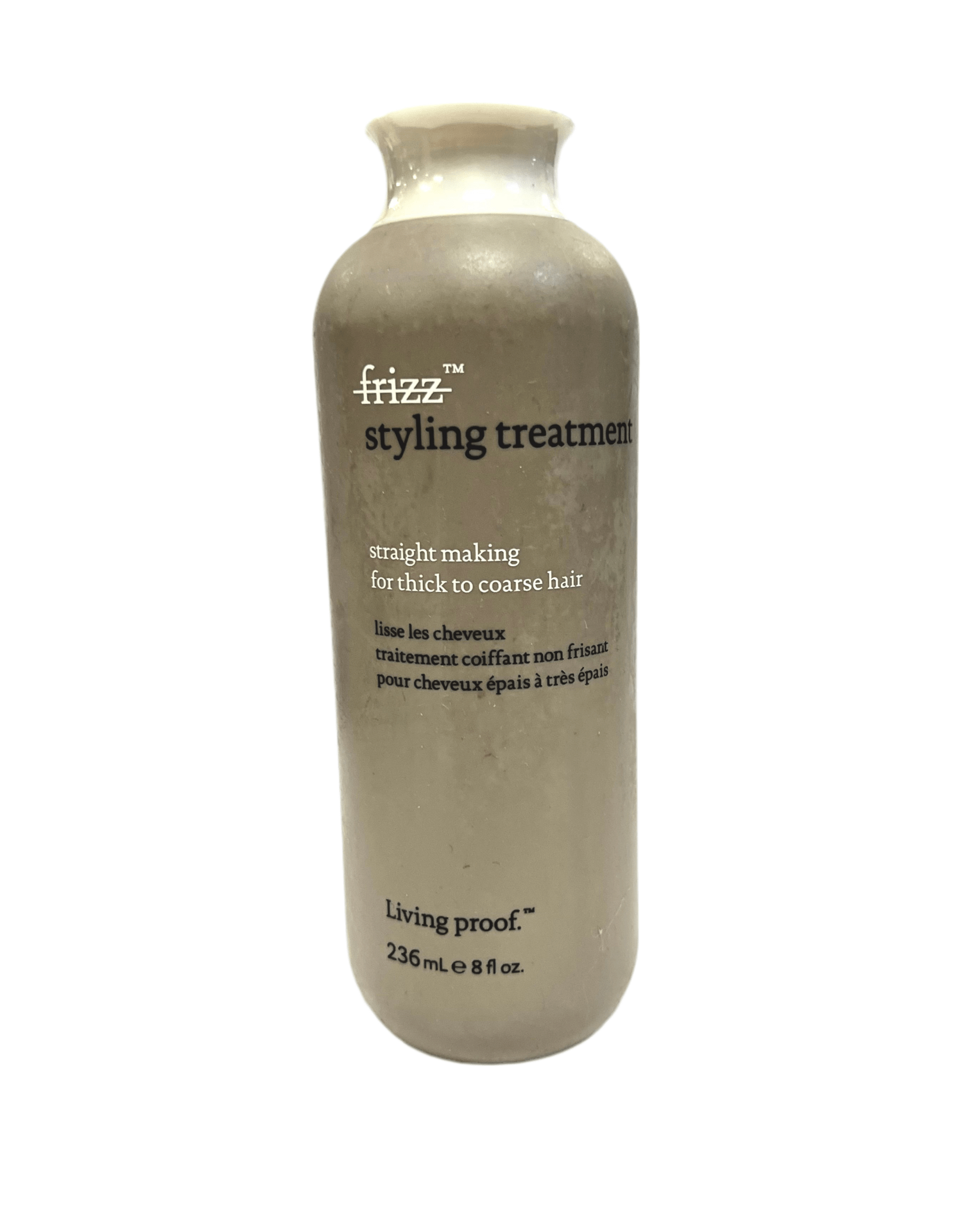 Living Proof No Frizz Style Treatment Straight making for Thick to Coarse Hair 8 fl 0z