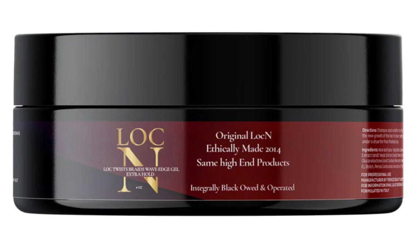 Loc'N Braiding Gel Hair Styling Gel for Braids, 4 oz
