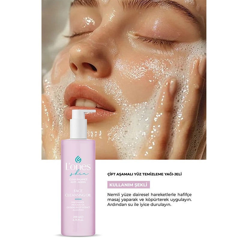 Lones Clean Balance Brightening Face Cleansing Oil 200 ml