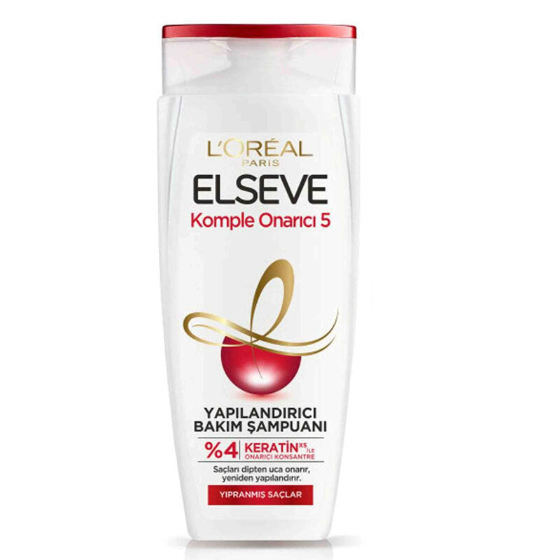 Elseve Total Repair 5 Strengthening Shampoo with Keratin 390ml