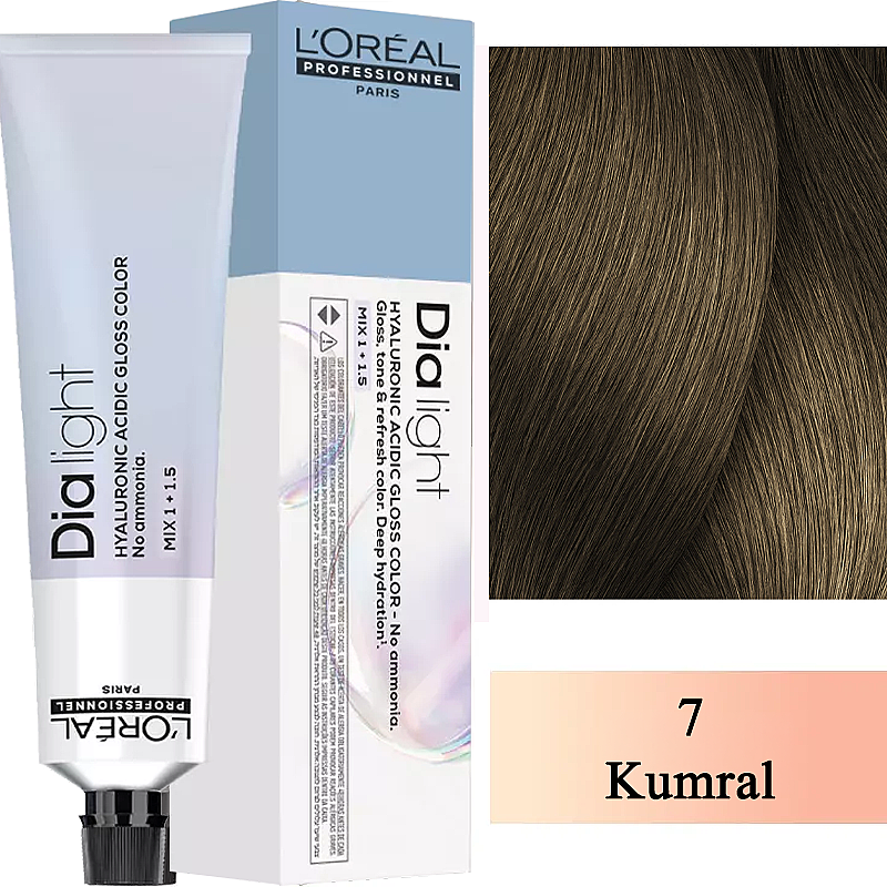 L'Oreal Professionnel Dia Light Ammonia-Free Hair Color 7 Blonde 60ml