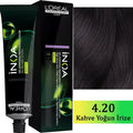 Loreal Professionnel Inoa Ammonia-Free Color 4.20 Brown 60g