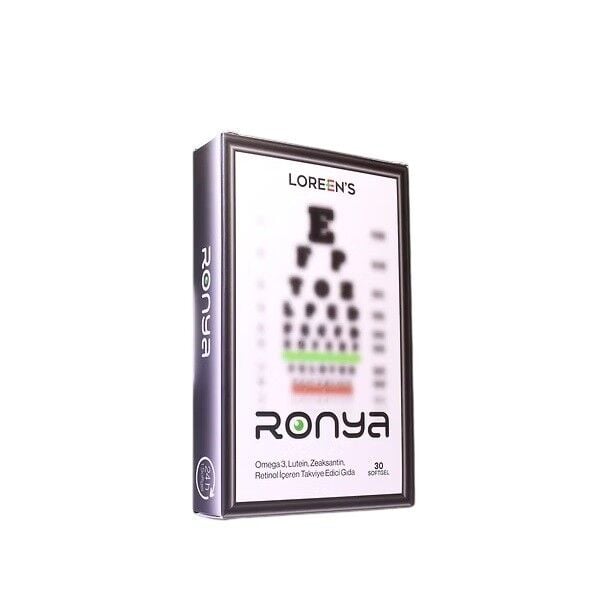 Empati Pharma Loreens RONYA Omega 3 & Lutein Supplement 30 Softgels