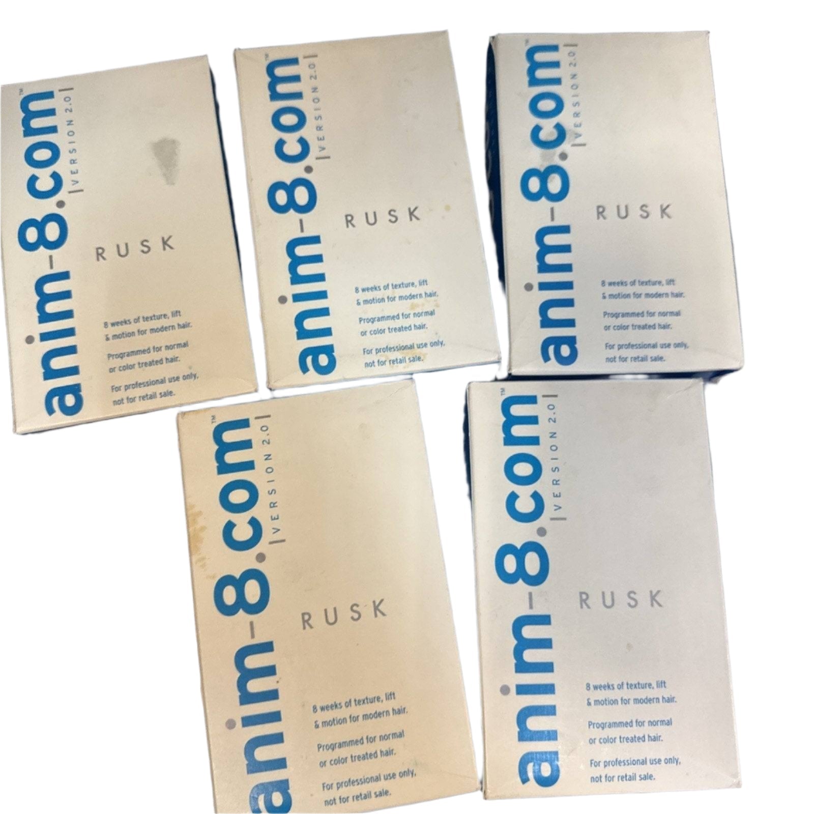 Rusk Anim8 Texture Spray (Lot of 5)