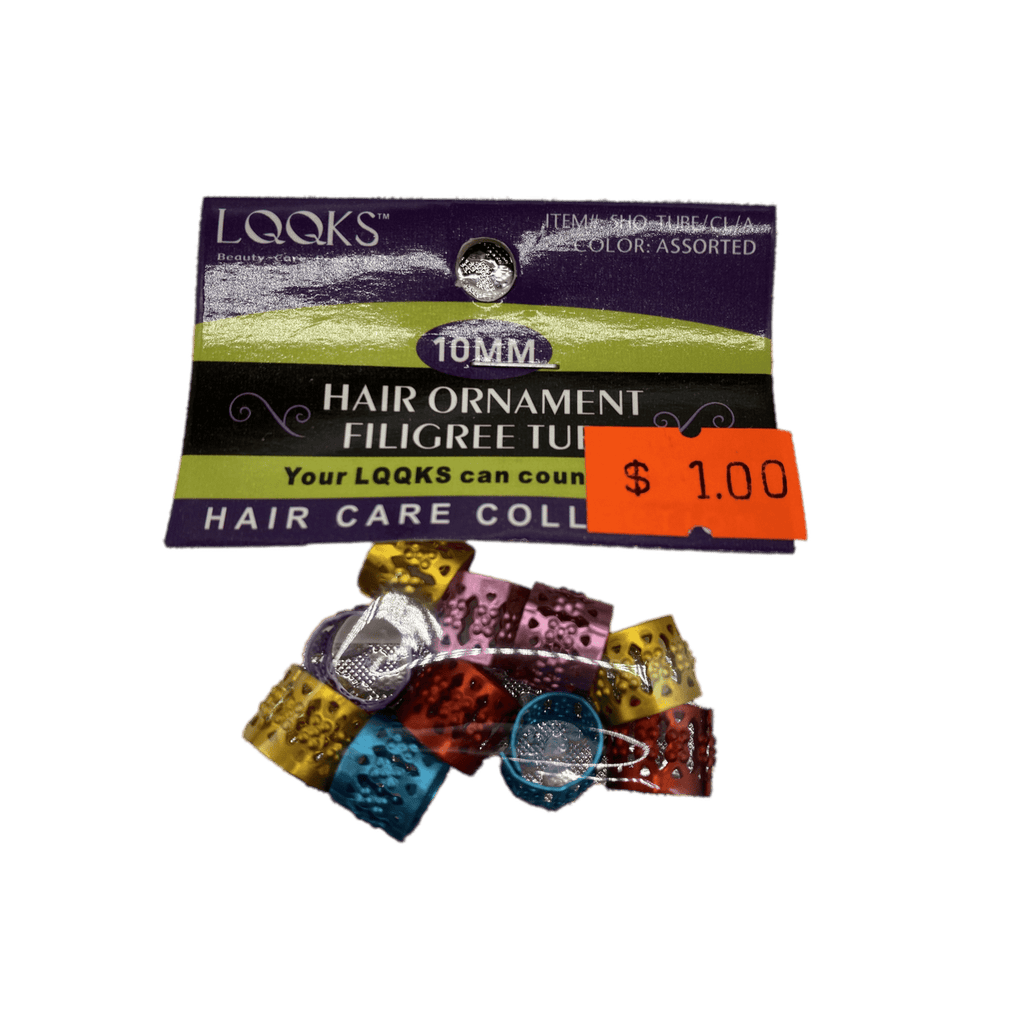 LQQKS (Braiding Accessories) Hair Ornament Filigree Tube