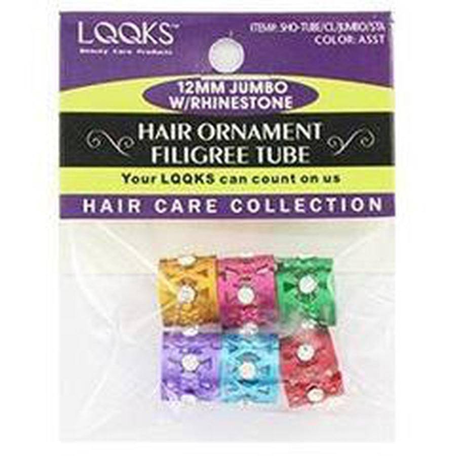 LQQKS (Braiding Accessories) Hair Ornament Filigree Tube