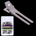 LQQKS Double Prong Hair Clips 40 ct Hair Styling Clips
