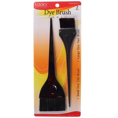 LQQKS Dye Tint Brush 2 pc Combo (Small/Large)