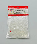 LQQKS Elastic Rubber Bands 300 pcs - Clear