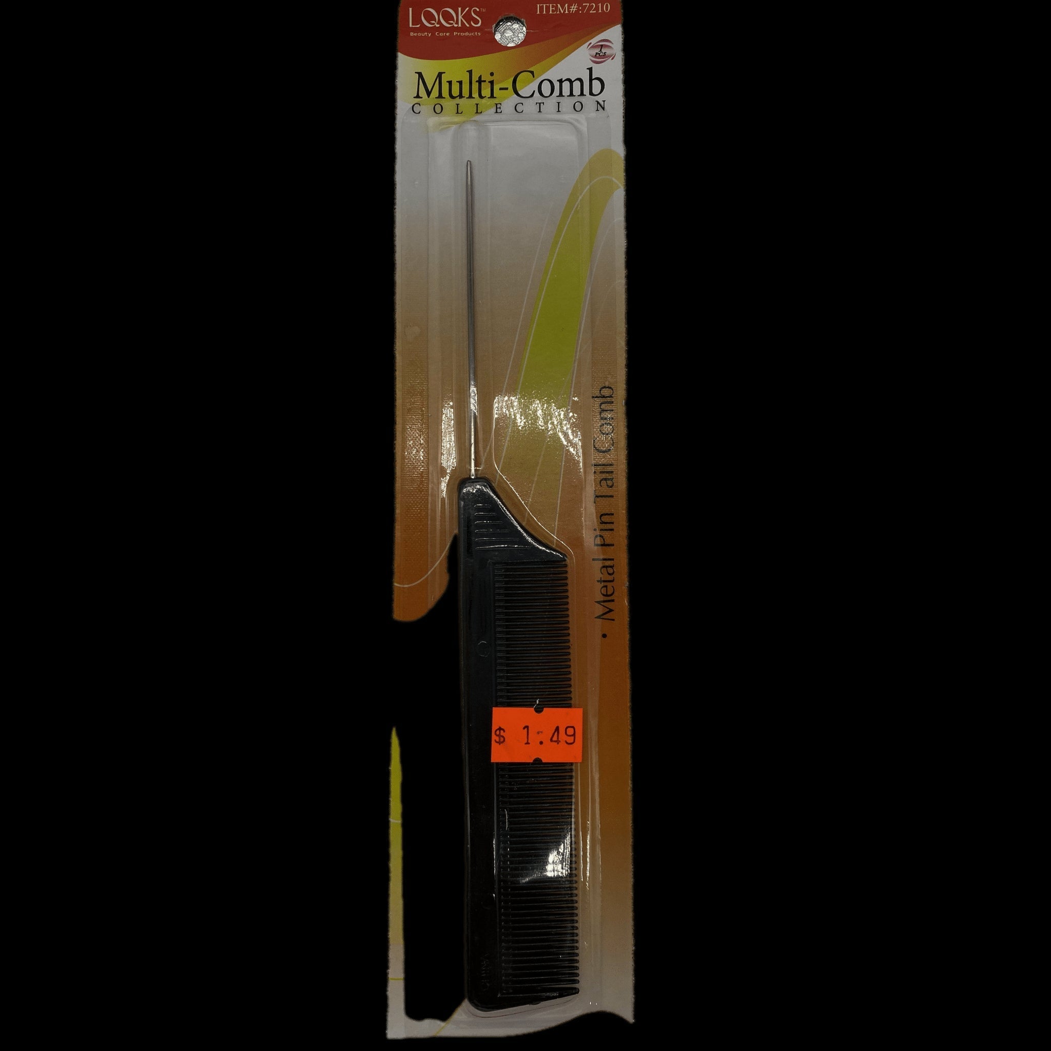 LQQKS Metal Pin Tail Comb