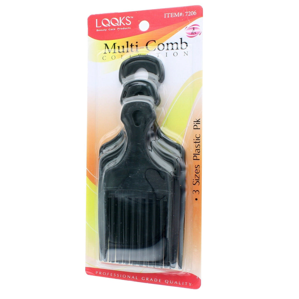 LQQKS Multi-Comb Collection 3-Piece Piks